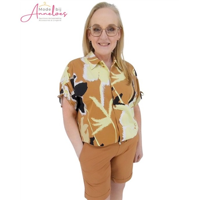 Zoso Travel Korte broek Bowie Summer Camel Bruin Zoso Travel Korte broek Bowie Summer Camel Bruin